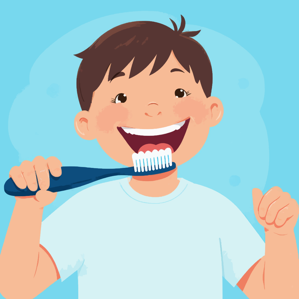 Изображение чистки зубов