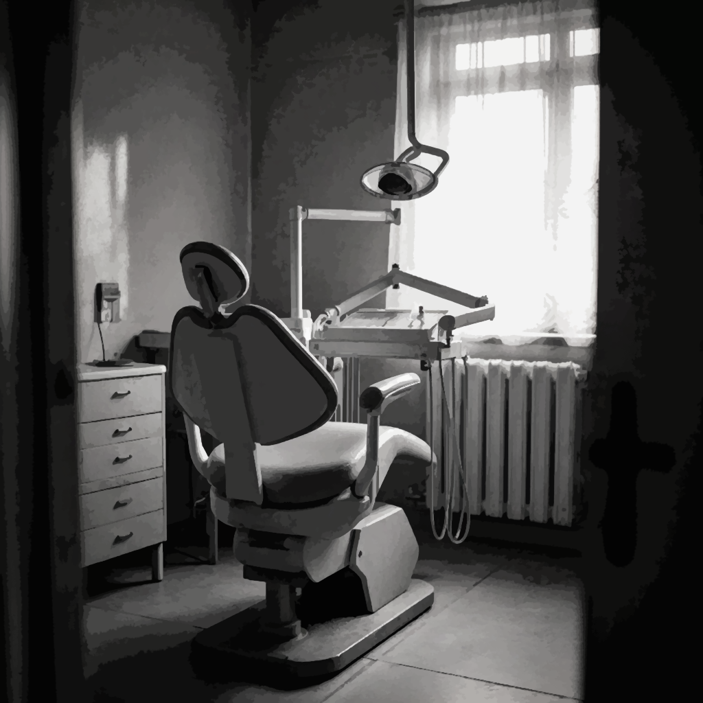 Изображение мрачного кабинета