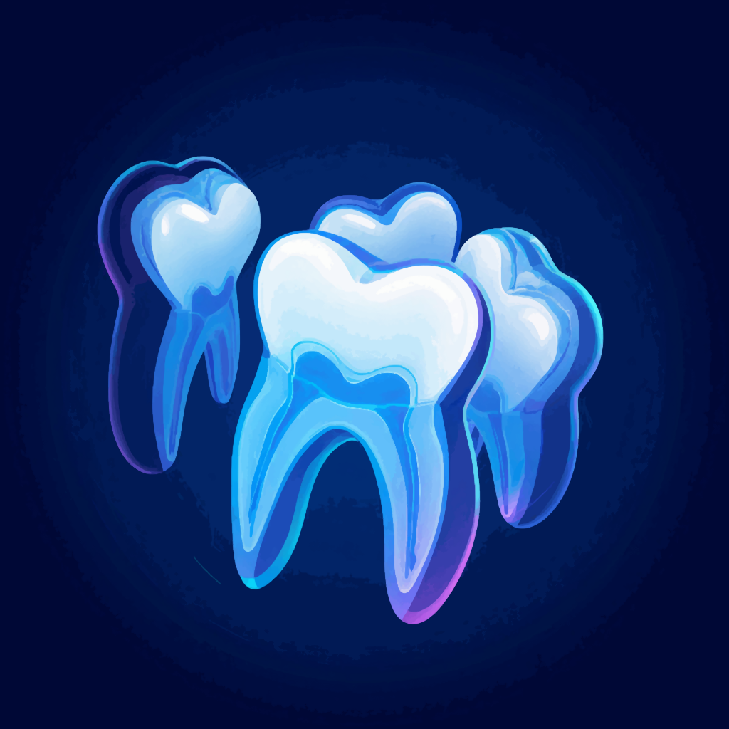 Изображение отдельных зубов