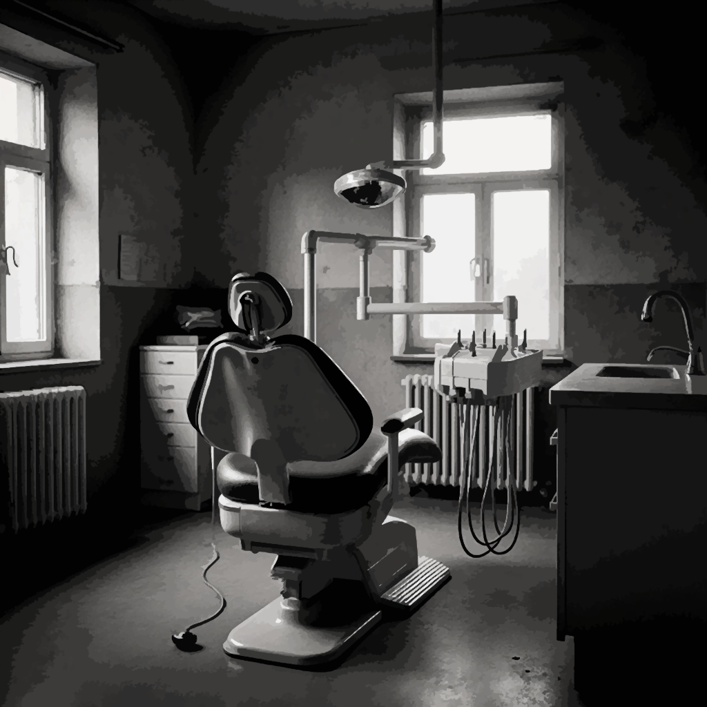 Зловещее изображение кабинета