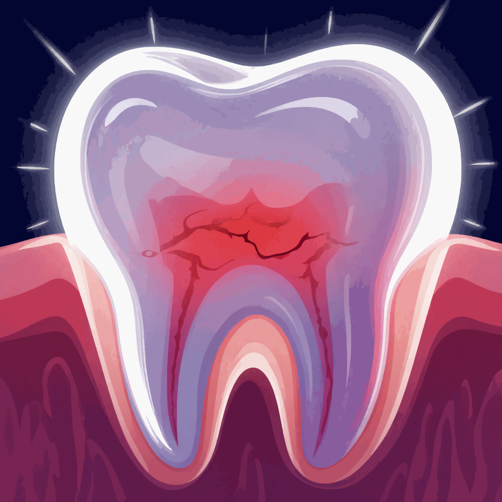 Изображение пульпита